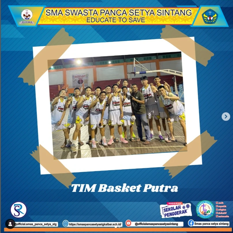 JUARA 1 TIM BASKET PUTRA